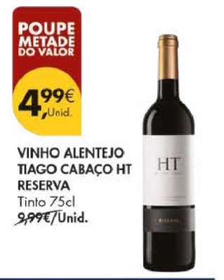 Vinho Alentejo Tiago Cabaço HT Reserva