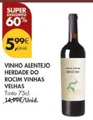 Vinho Alentejo Herdade do Rocim Vinhas Velhas