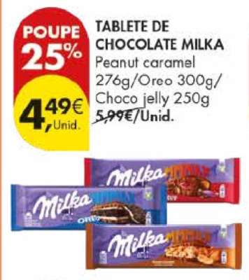 Tablete de Chocolate Milka