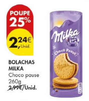 Bolachas Milka Choco Pause 260g