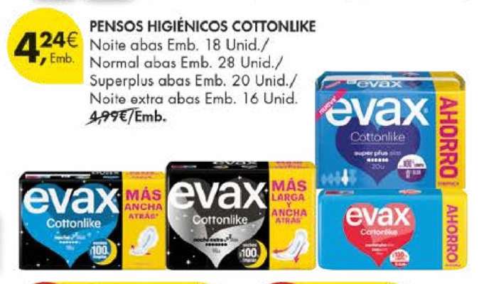 PENSOS HIGIÉNICOS COTTONLIKE