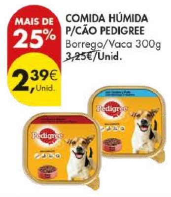 Comida Húmida P/Cão Pedigree