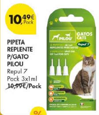 Pipeta Repelente P/Gato Pilou