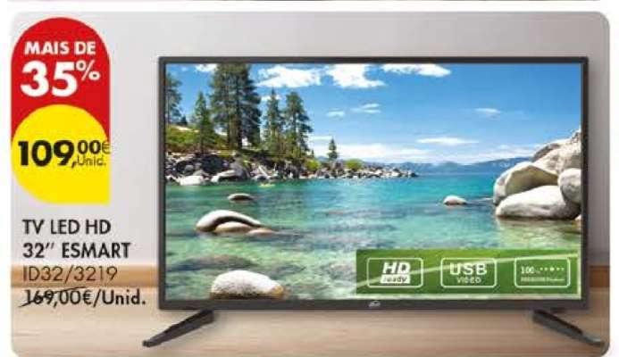TV LED HD 32'' ESMART