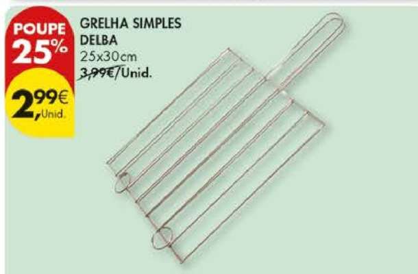 GRELHA SIMPLES DELBA