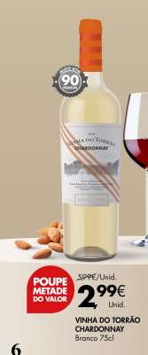 VINHA DO TORRÃO CHARDONNAY Branco 75cl