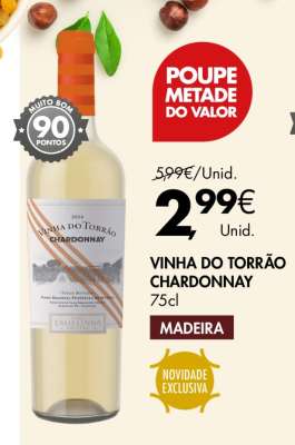 VINHA DO TORRÃO CHARDONNAY 75cl