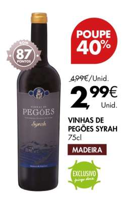 VINHAS DE PEGÕES SYRAH