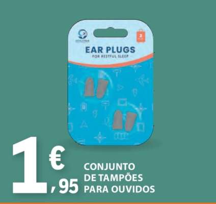 Conjunto de Tampões para Ouvidos