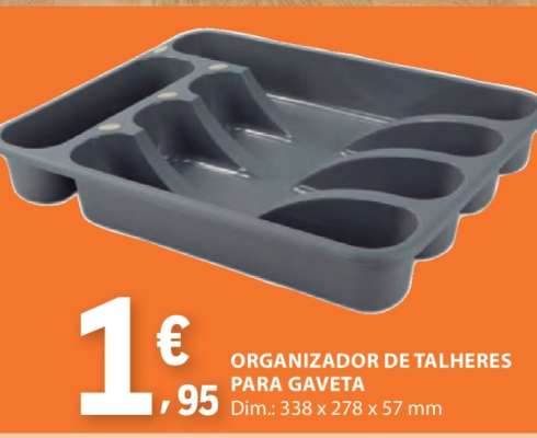 ORGANIZADOR DE TALHERES PARA GAVETA