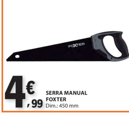 SERRA MANUAL FOXTER