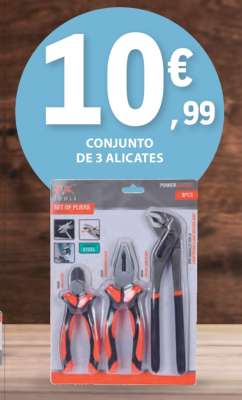 Conjunto de 3 Alicates