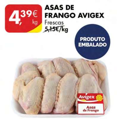 Asas de Frango Avigex