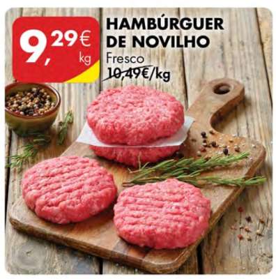 Hambúrguer de Novilho