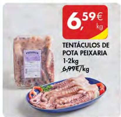 Tentáculos de Pota Peixaria