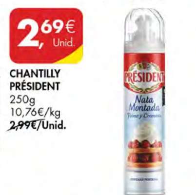 CHANTILLY PRESIDENT