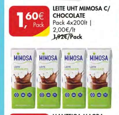 LEITE UHT MIMOSA C/ CHOCOLATE