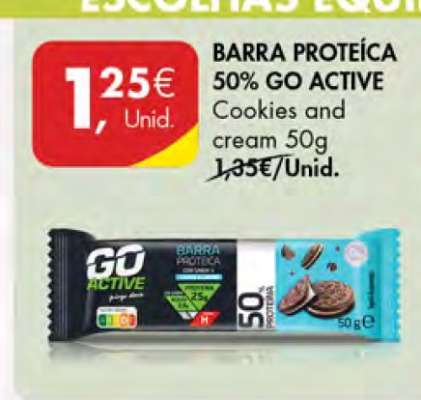 BARRA PROTEÍCA 50% GO ACTIVE