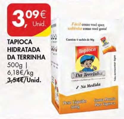 TAPIOCA HIDRATADA DA TERRINHA