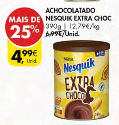 Achocolatado Nesquik Extra Choc