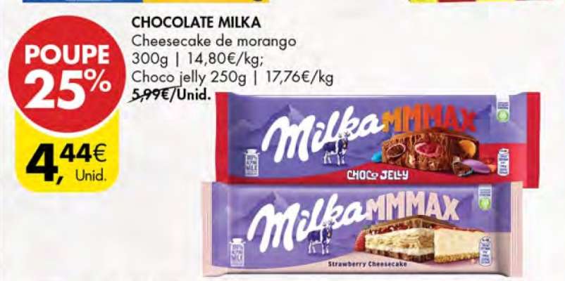 CHOCOLATE MILKA