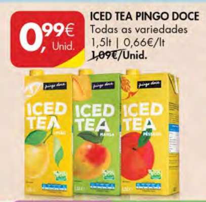 ICED TEA PINGO DOCE