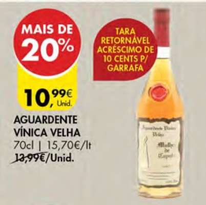 Aguardente Vínica Velha