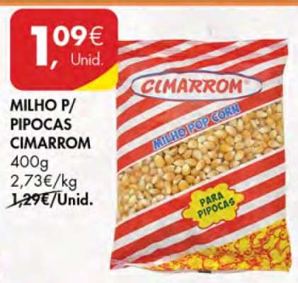 MILHO P/ PIPOCAS CIMARROM