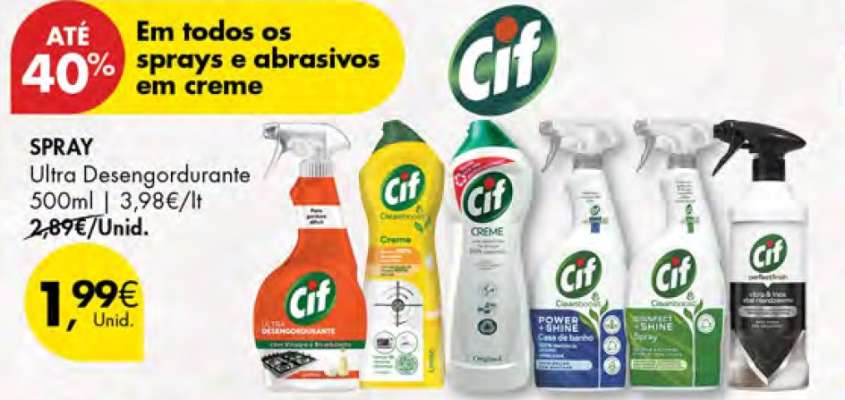 Cif Spray Ultra Desengordurante 500ml