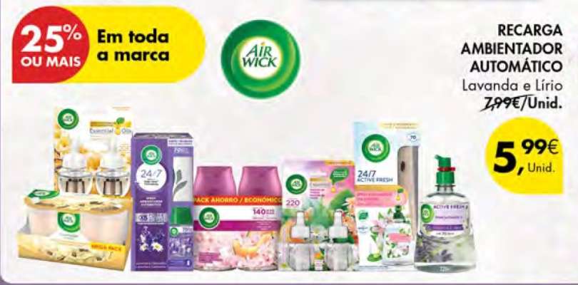 Recarga Ambientador Automático Lavanda e Lirio
