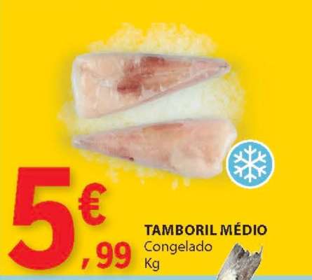 Tamboril Médio Congelado