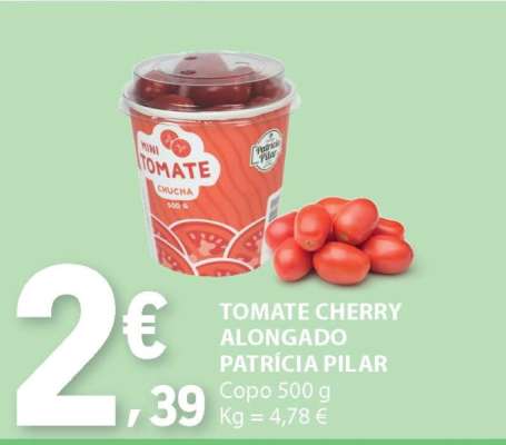 Tomate Cherry Alongado Patrícia Pilar