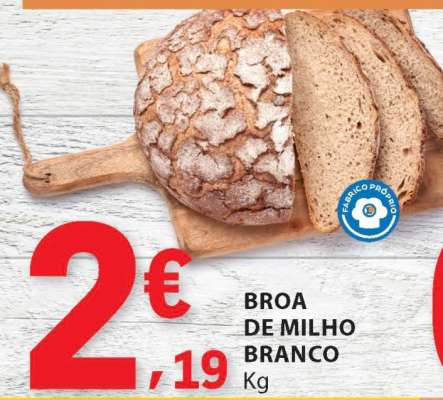 Broa de Milho Branco