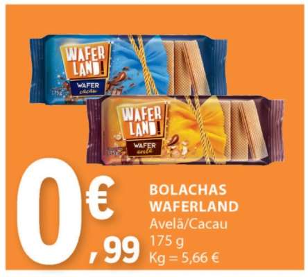 BOLACHAS WAFERLAND