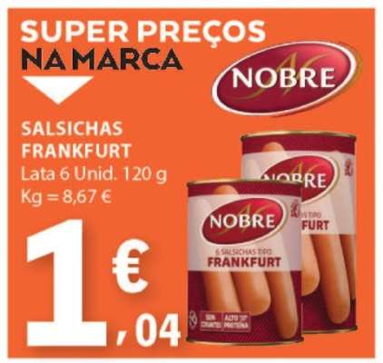 Salsichas Frankfurt Nobre