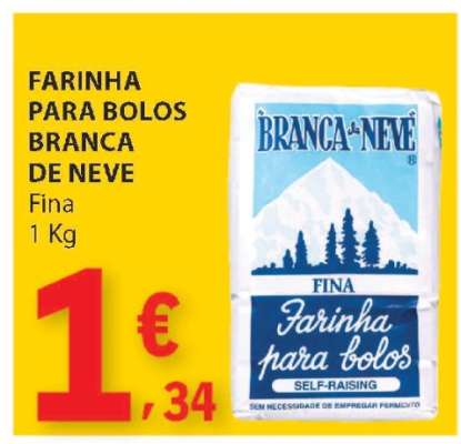FARINHA PARA BOLOS BRANCA DE NEVE