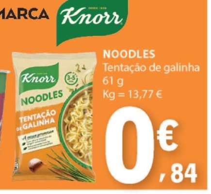 Knorr Noodles Tentação de galinha
