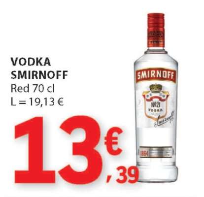 Vodka SMIRNOFF RED • 70 cl