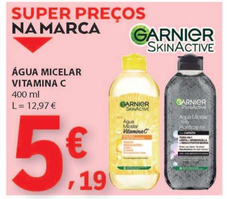 Água Micelar Vitamina C