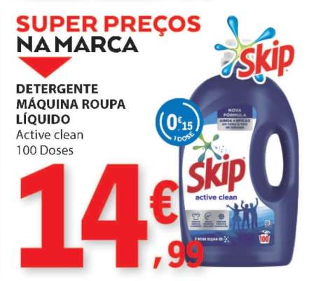 Skip Detergente Máquina Roupa Líquido