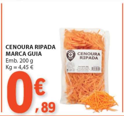 Cenoura Ripada Marca Guia