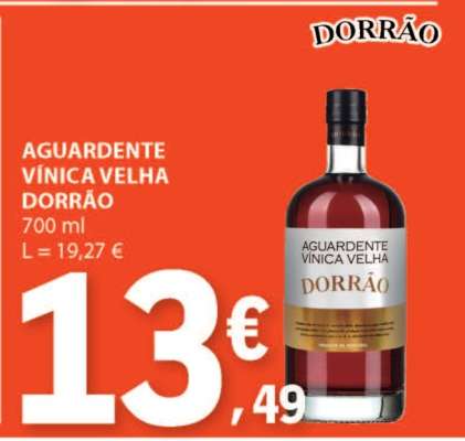 Aguardente Vínica Velha Dorrão