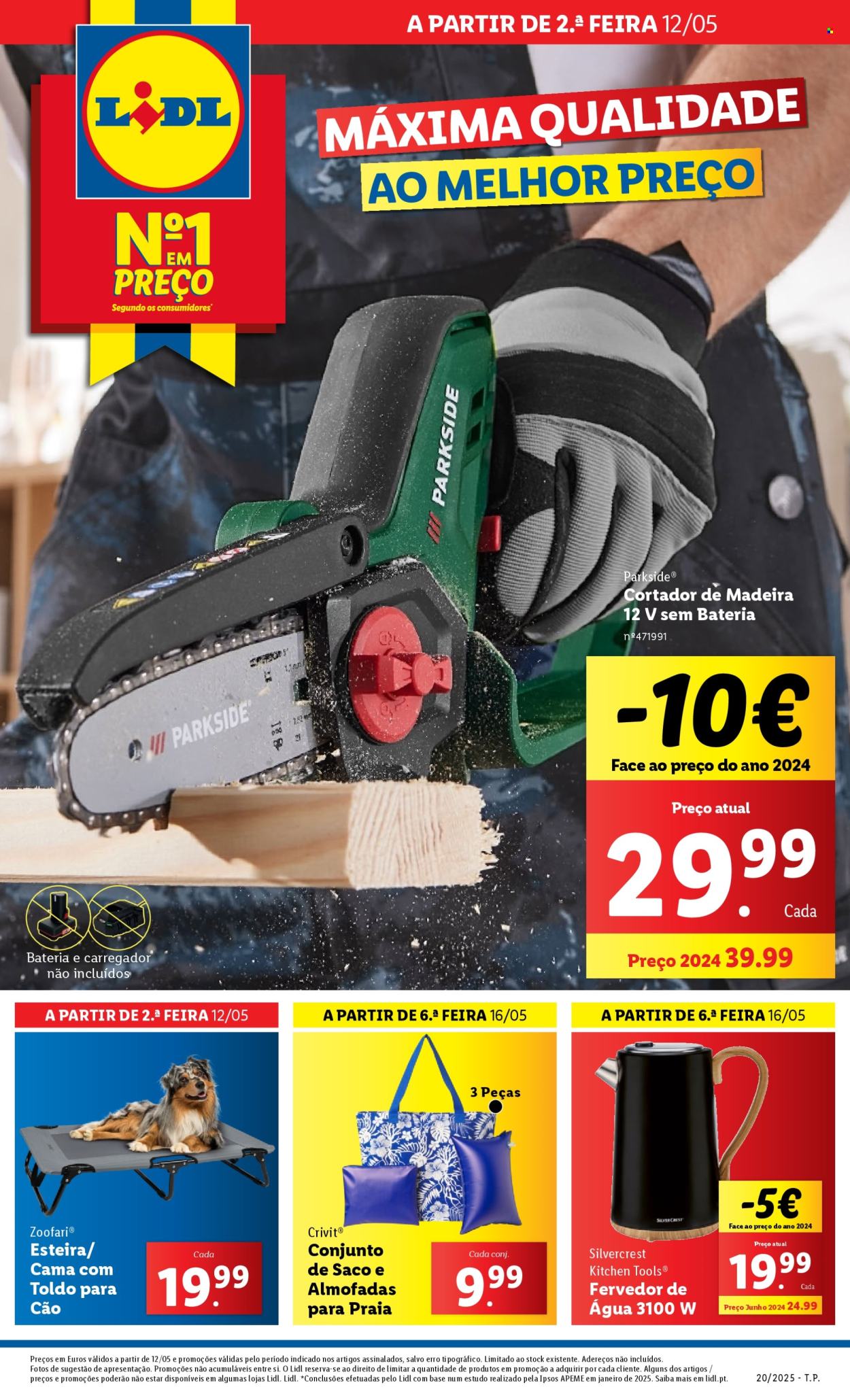 Folheto Lidl - 12.5.2025 - 18.5.2025.