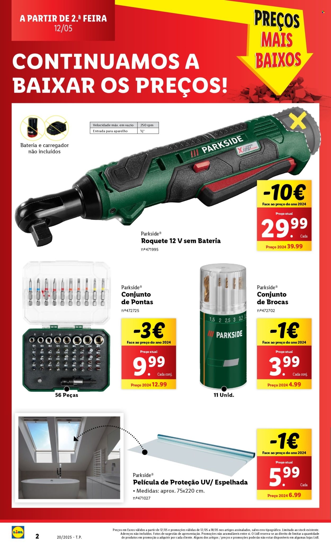 Folheto Lidl - 12.5.2025 - 18.5.2025.
