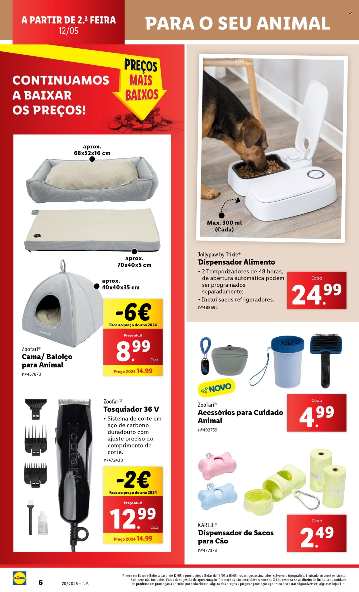 Folheto Lidl - 12.5.2025 - 18.5.2025.