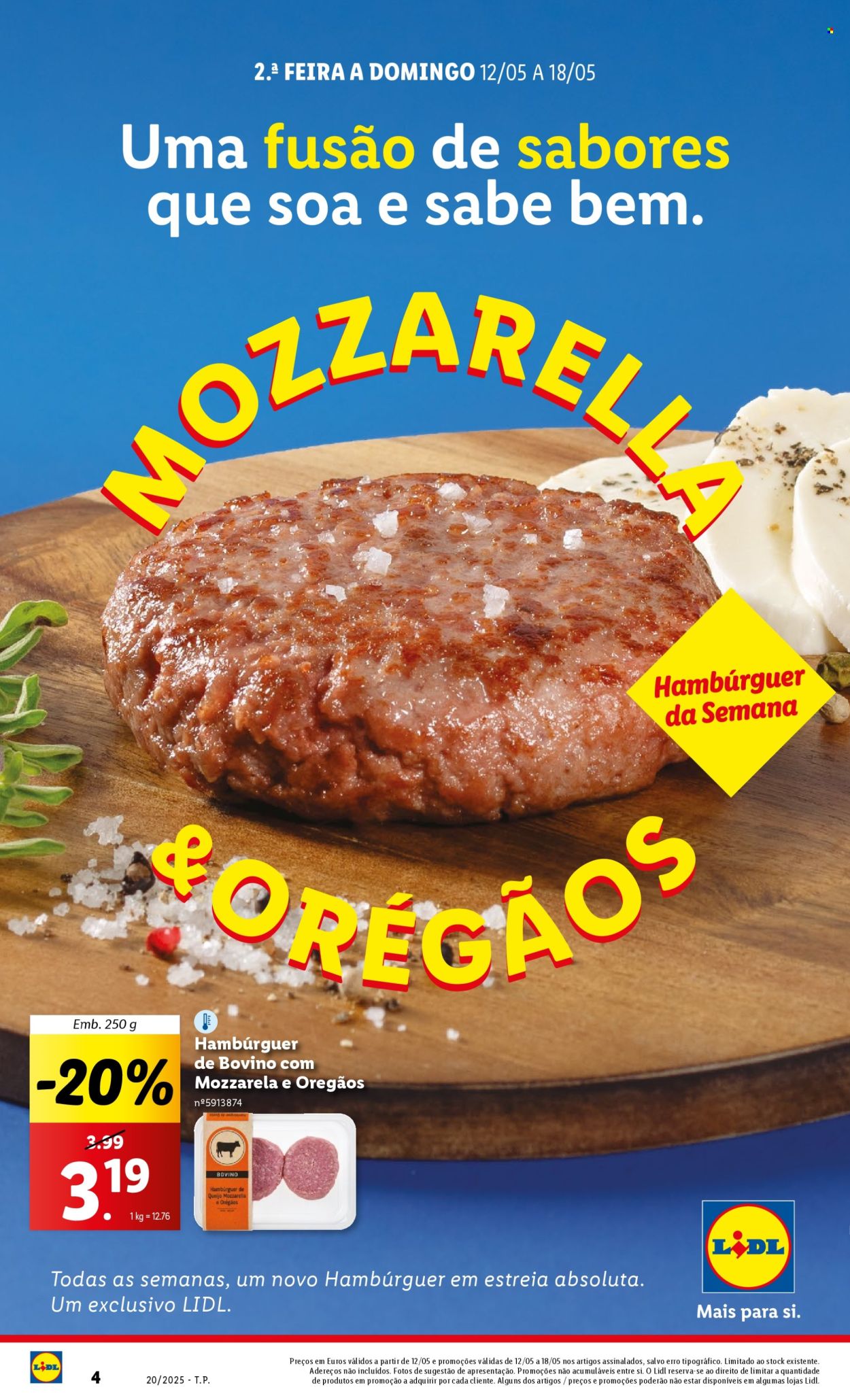 Folheto Lidl - 12.5.2025 - 18.5.2025.