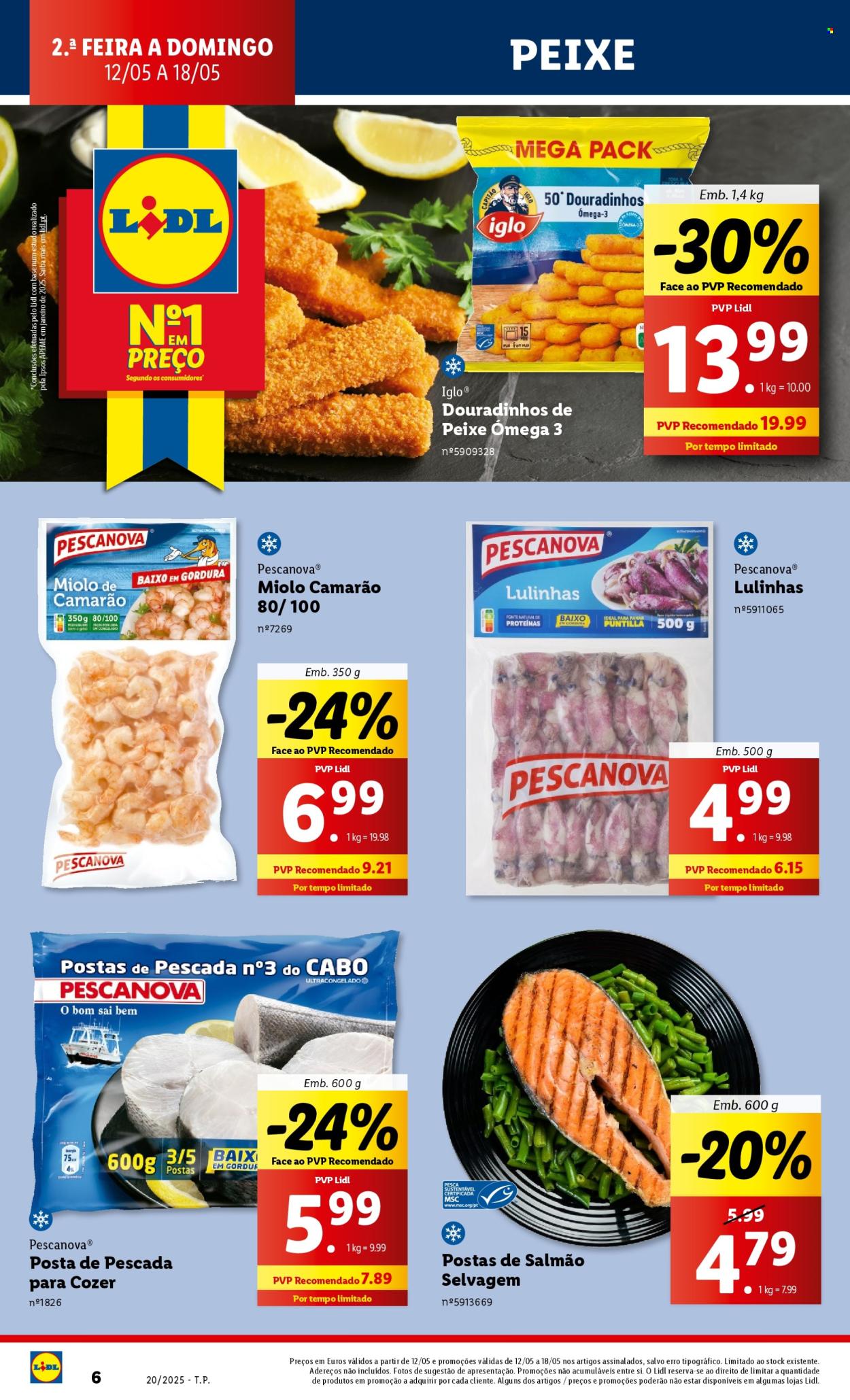 Folheto Lidl - 12.5.2025 - 18.5.2025.