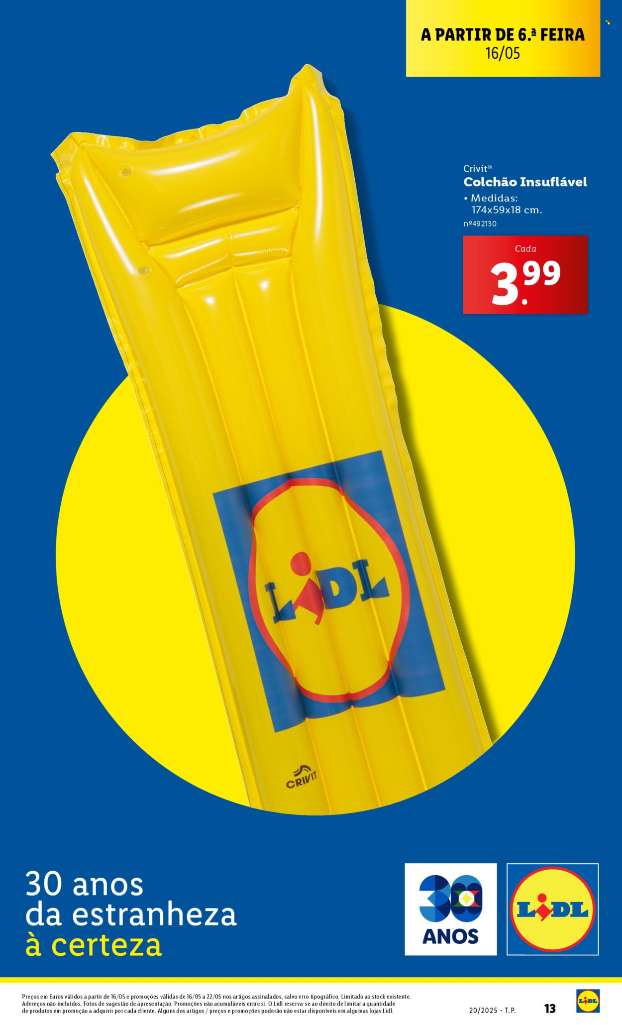Folheto Lidl - 12.5.2025 - 18.5.2025.