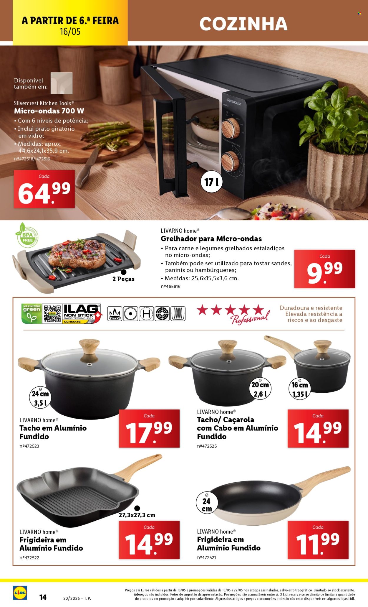 Folheto Lidl - 12.5.2025 - 18.5.2025.