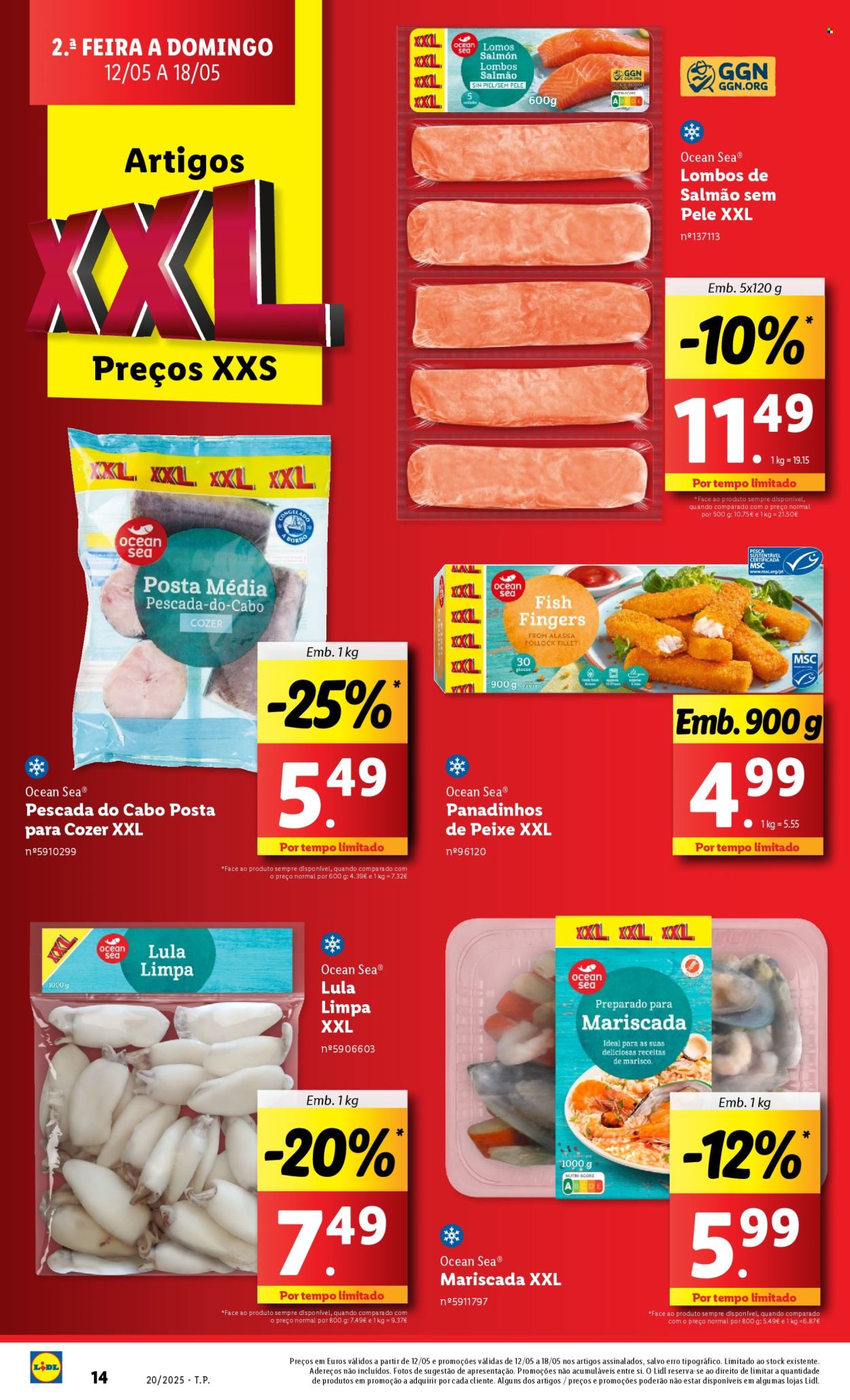 Folheto Lidl - 12.5.2025 - 18.5.2025.